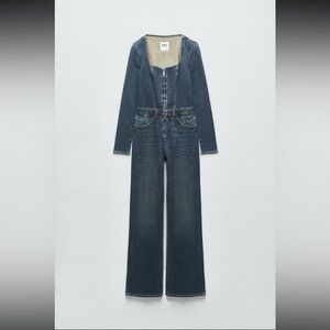 Zara Denim One Piece
Never Worn
Size L
Breast Portion fits like a C